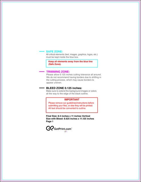 Staggeredcutflyer 8.5inx11in .50inch 3pg Front guideline preview