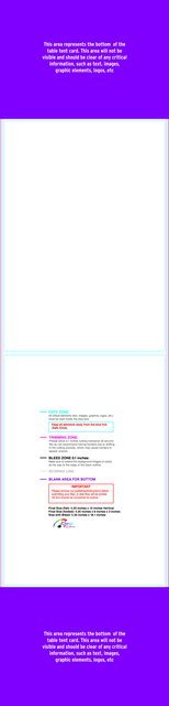 Tabletent 4.25inx12in V Front guideline preview