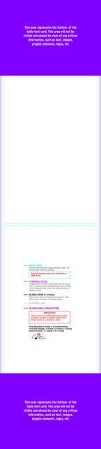 Tabletent 4inx12in V Front guideline preview