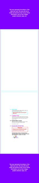 Tabletent 4inx13in V Front guideline preview