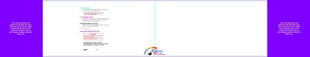 Tabletent 4inx16in H guideline preview