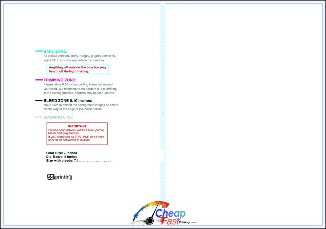 Tentcard 7inx10in H Back guideline preview
