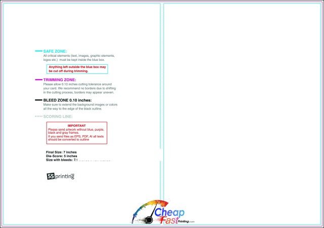 Tentcard 7inx10in H Front guideline preview