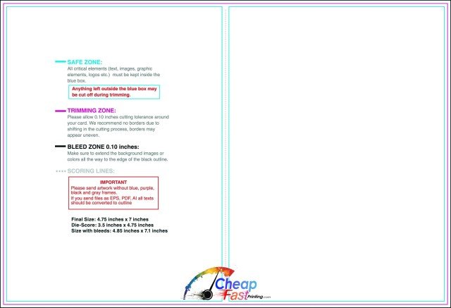 Tentcard 7inx4.75in H Front guideline preview