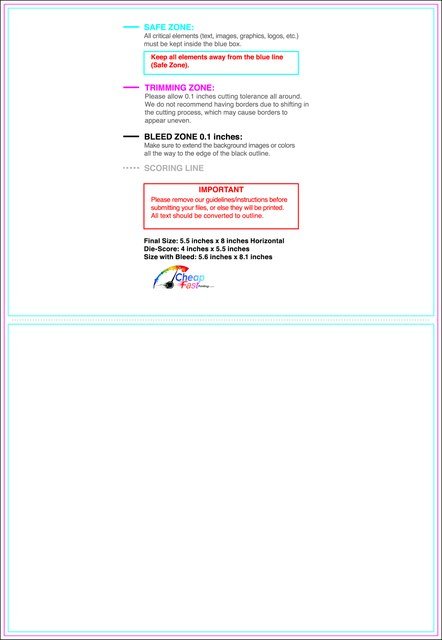 Greetingcard 5.5inx8in H Front guideline preview