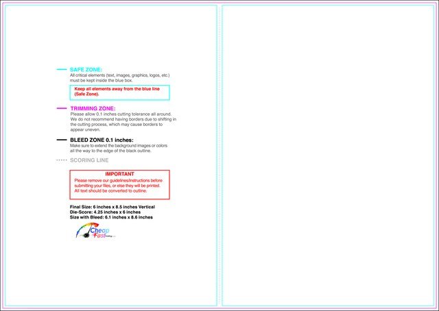 Greetingcard 6inx8.5in V Front guideline preview