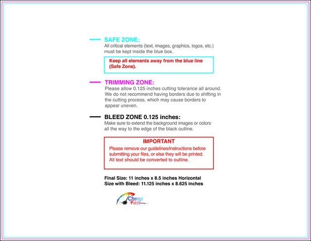 Letterhead 8.5inx11in H Front guideline preview