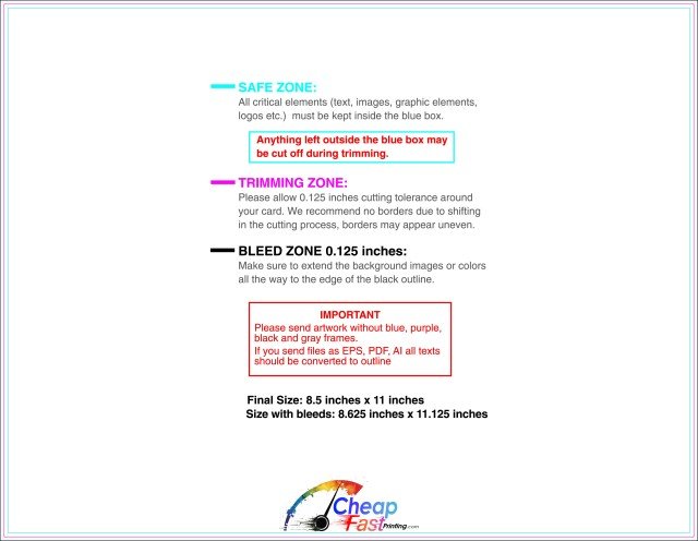 Notepad 8.5inx11in H Front guideline preview
