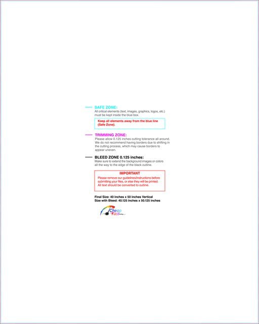 Windowperfs 40inx50in V Front guideline preview