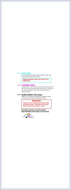 Windowperfs 9inx24in V Front guideline preview