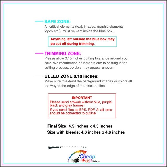 Postcard 4.5inx4.5in H Front guideline preview