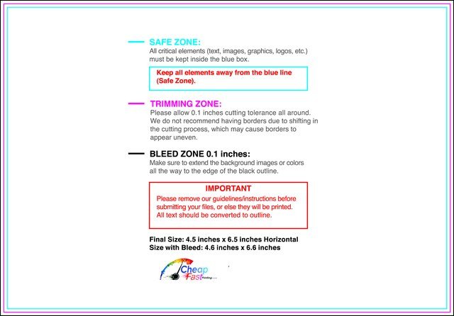 Postcard 4.5inx6.5in H Front guideline preview