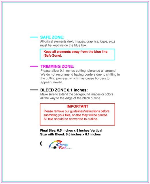 Postcard 6.5inx8in V Front guideline preview