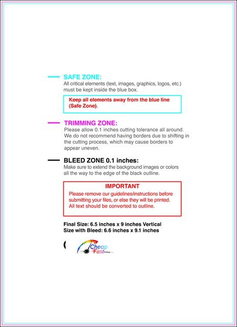 Postcard 6.5inx9in V Front guideline preview