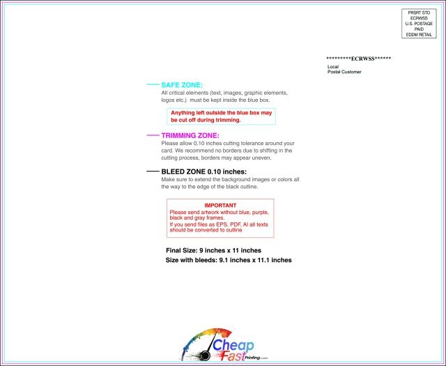 Postcard 9inx11in H Front Eddm Side guideline preview