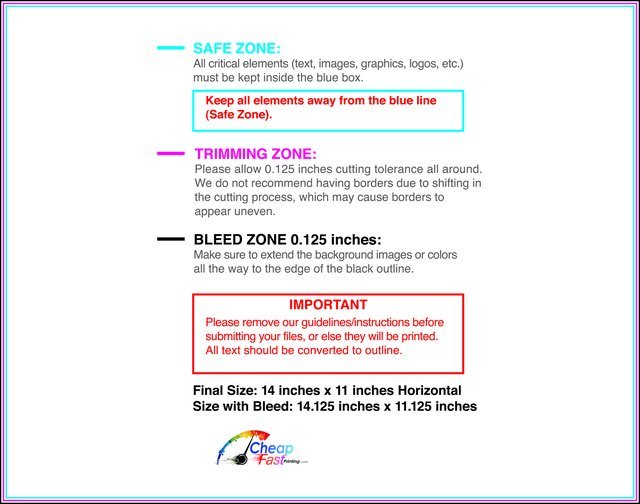 Poster 11inx14in H Front guideline preview