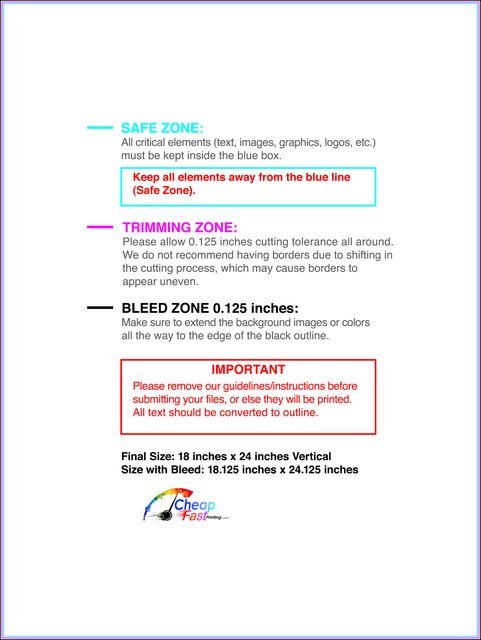 Poster 18inx24in V Front guideline preview