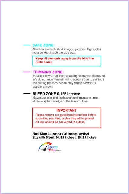 Poster 24inx36in V Front guideline preview