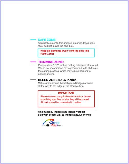 Posterwide 22inx28in V Front guideline preview