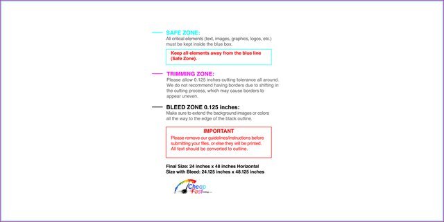 Posterwide 24inx48in H Front guideline preview
