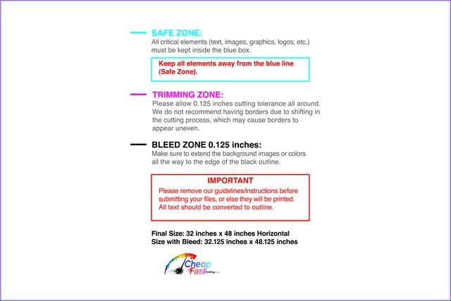 Posterwide 32inx48in H Front guideline preview