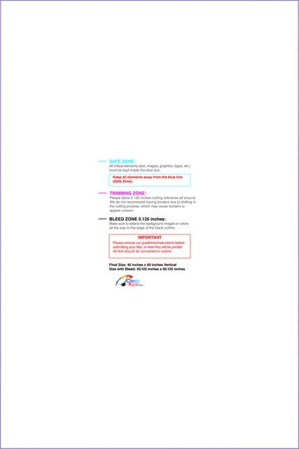 Posterwide 40inx60in V Front guideline preview