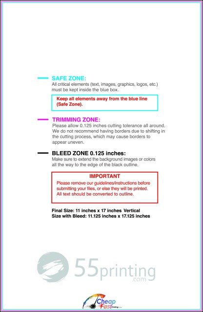 Posterwide 11inx17in V guideline preview