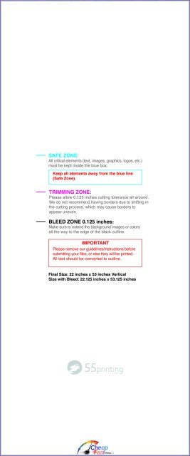 Posterwide 22inx53in V guideline preview