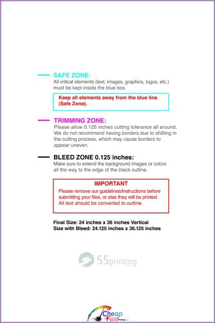 Posterwide 24inx36in V guideline preview