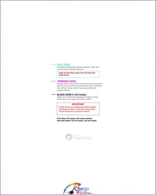 Posterwide 40inx50in V guideline preview
