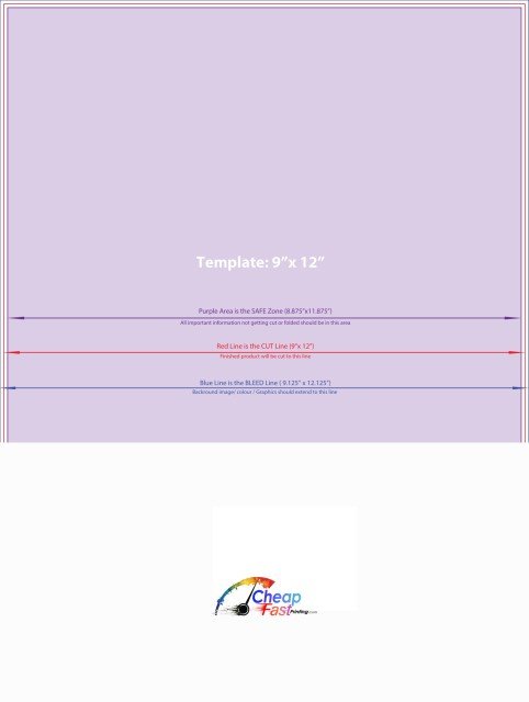 Presentationfolders 9inx12in V guideline preview