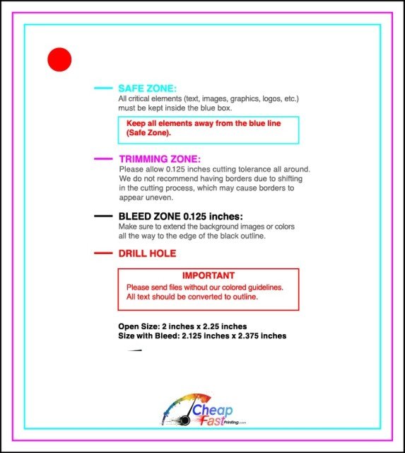 Hangtags 2inx2.25in V R Back guideline preview