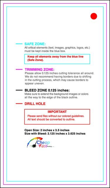 Hangtags 2inx3.5in R Front guideline preview