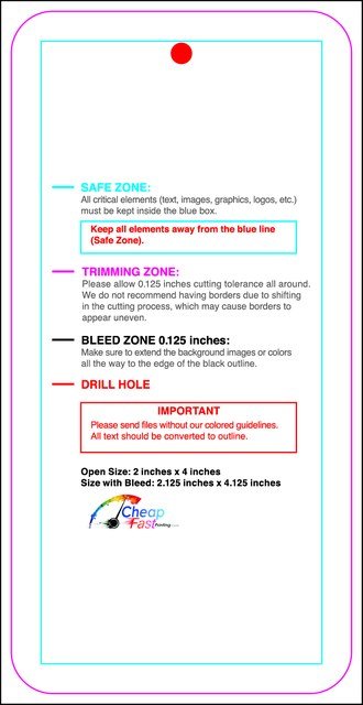 Hangtags 2inx4in C Round Front guideline preview