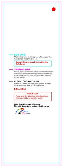 Hangtags 2inx5.5in R Front guideline preview