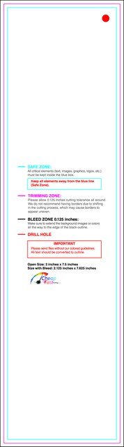 Hangtags 2inx7.5in R Front guideline preview
