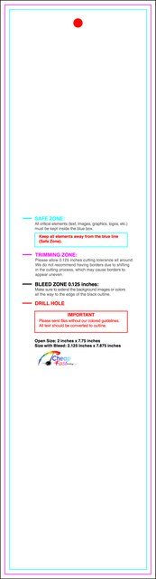 Hangtags 2inx7.75in C Back guideline preview