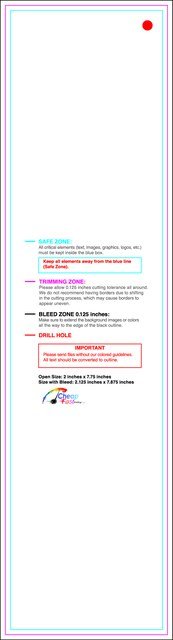 Hangtags 2inx7.75in R Front guideline preview