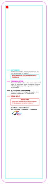 Hangtags 2inx8in L Round Front guideline preview