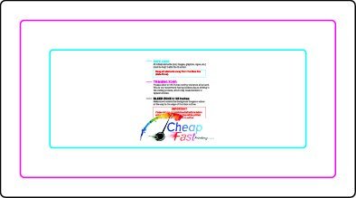 Rolllabel .5inx1in Rectangle H Front guideline preview