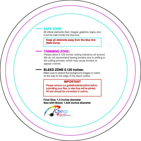 Rolllabel 1.5in Circle Front guideline preview