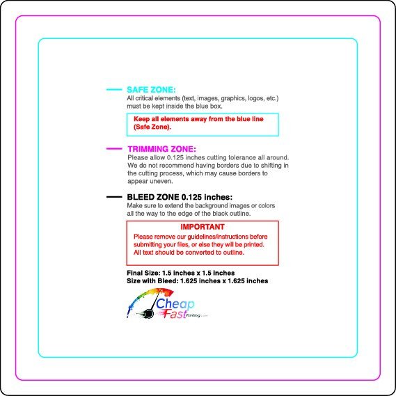 Rolllabel 1.5inx1.5in Square Front guideline preview
