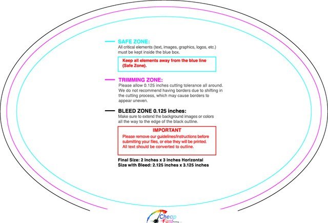 Rolllabel 2inx3in Oval H Front guideline preview