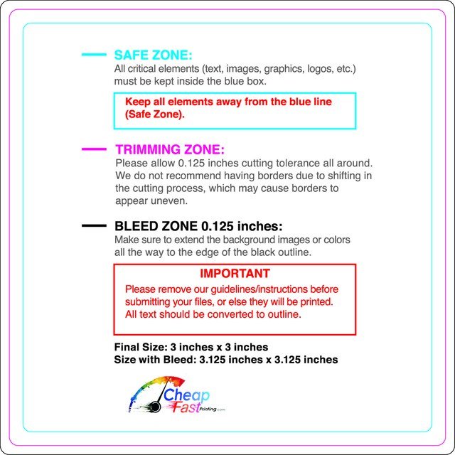 Rolllabel 3inx3in Square Front guideline preview