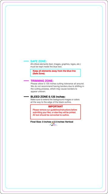 Rolllabel 3inx5.5in Rectangle V Front guideline preview