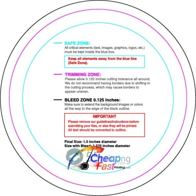 Rolllabel 1 25in Circle guideline preview