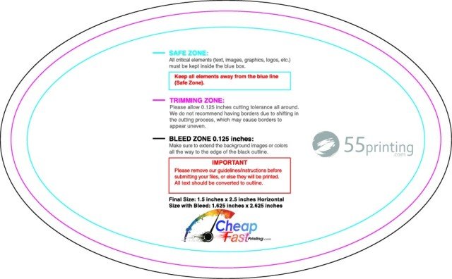 Rolllabel 1 5inx2 5in Oval H guideline preview