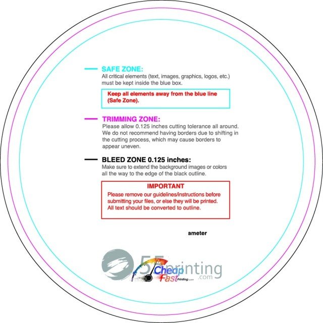 Rolllabel 2 5in Circle guideline preview