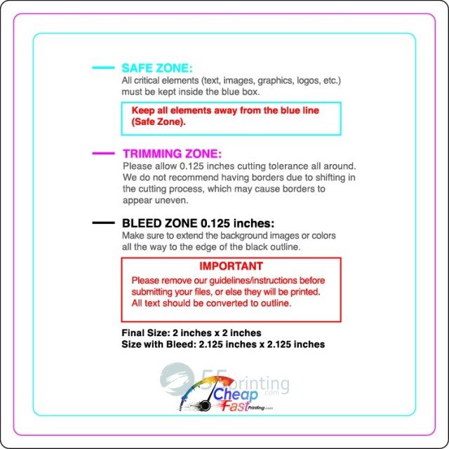 Rolllabel 2inx2in Square guideline preview
