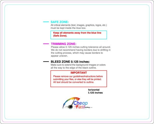 Rolllabel 4inx5in Rectangle H guideline preview